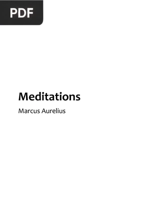 Meditations
