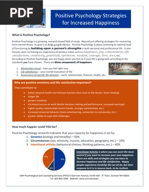 What is Positive Psychology (Article)