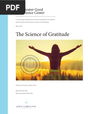 The Science of Gratitude