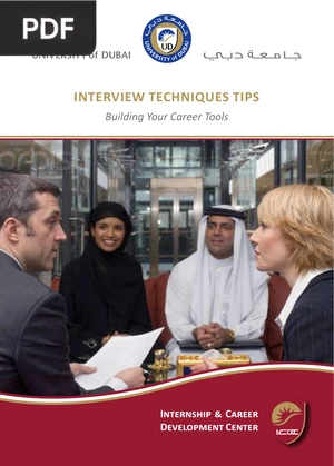 Interview techniques tips