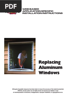 Replacing Aluminum Windows