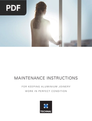 Maintenance instructions