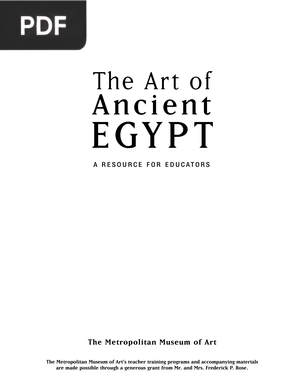 The Art of Ancient Egypt