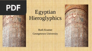 Egyptian Hieroglyphics (Presentation)