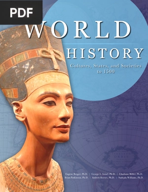 World History: Cultures, States, and Societies to 1500