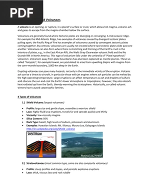 The Science Behind Volcanoes