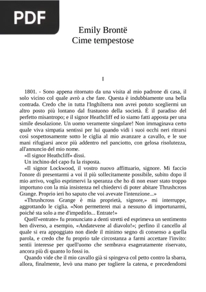 Cime tempestose (Wuthering Heights)