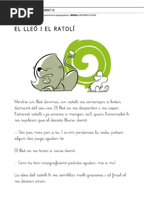 El lleó i el ratolí (The Lion and the Mouse)