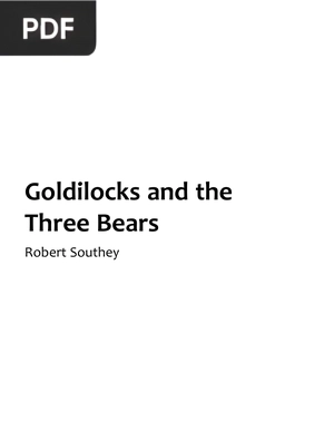 Goldilocks and the Three Bears