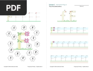 Capital Letter Booklet #2