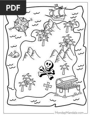 Pirate Coloring Pages