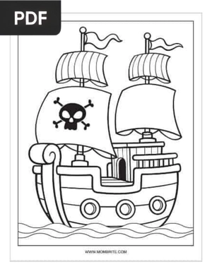 Free Printable Pirate Coloring Pages