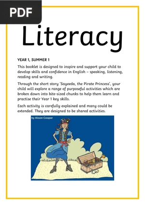 Literacy - Sayeeda, the Pirate Princess