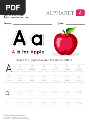 ABC alphabet chart