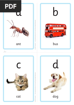 Free alphabet flashcards lowercase