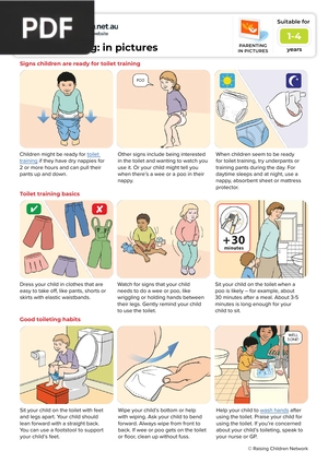 Toilet training: in pictures