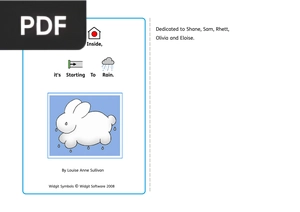 Come Inside, it's Starting To Rain.