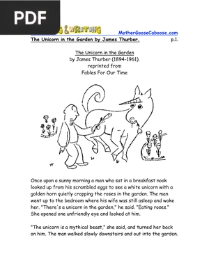 The Unicorn in the Garden