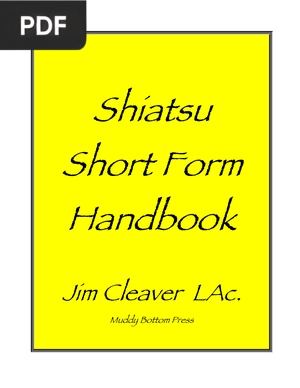 Shiatsu Short Form Handbook