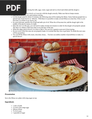 How to make Galician Crêpes