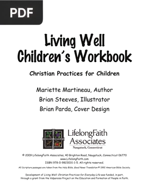 Living Well Children’s Workbook
