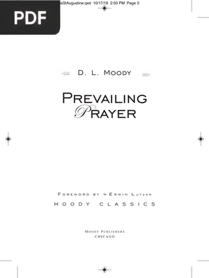 Prevailing Prayer