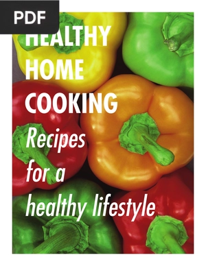 Healthy home cooking. Recipes for a healthy lifestyle