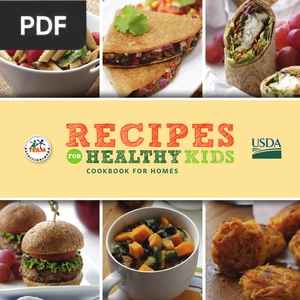 Recipes for Healthy Kids Cookbook for Homes