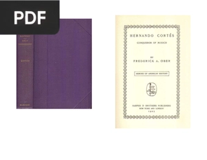 Hernando Cortes Conqueror of Mexico