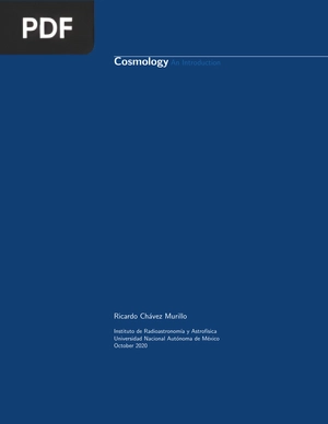 Cosmology an Introduction