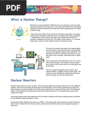 What is Nuclear Energy?
