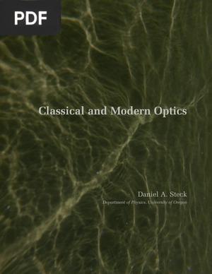 Classical and Modern Optics