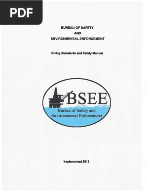 Diving Standards and Safety Manual