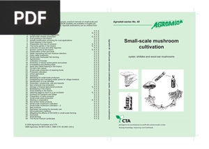 Small-scale mushroom cultivation
