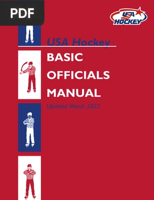 USA Hockey Basic Officials Manual