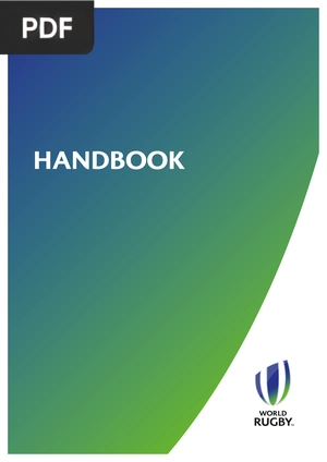 Handbook. As framed by world rugby