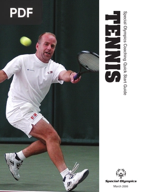 Special Olympics Tennis Coaches Quick Start Guide