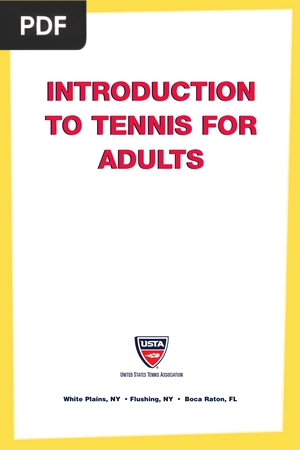 Introduction to tennis for adults