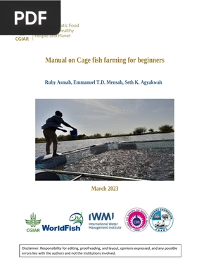 Manual on Cage fish farming for beginners