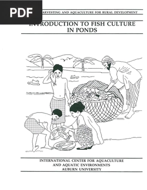 Introduction to fish culture in ponds
