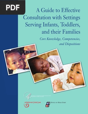 A Guide to Effective Consultation with Settings Serving Infants, Toddlers, and their Families: Core Knowledge, Competencies, and Dispositions