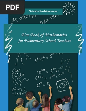 Blue Book of Mathematics for Elementary School Teachers