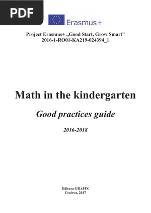 Math in the kindergarten. Good practices guide