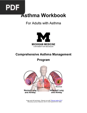 Asthma Workbook For Adults with Asthma