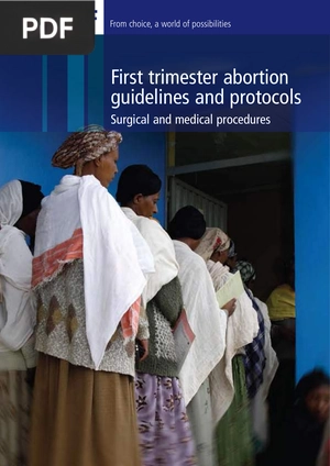 First trimester abortion. Guidelines and protocols