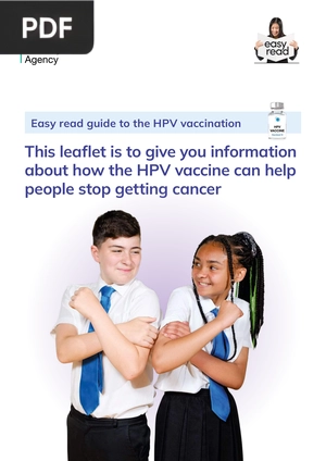 Easy read guide to the HPV vaccination