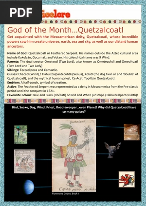 God of the Month...Quetzalcoatl (Article)