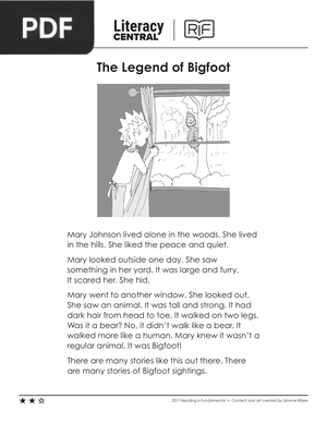 The Legend of Bigfoot (Article)