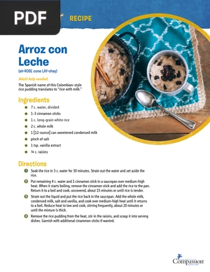 Rice with Milk - Arroz con Leche