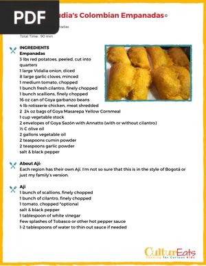 Claudia's Colombian Empanadas